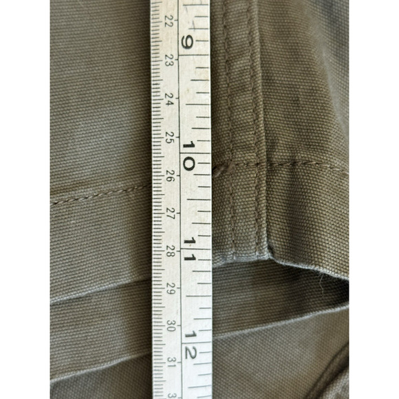 NWT Carhartt Rugged Flex Rigby Relaxed Fit Cargo 11" Shorts - Size 44 - Green - Picture 11 of 11